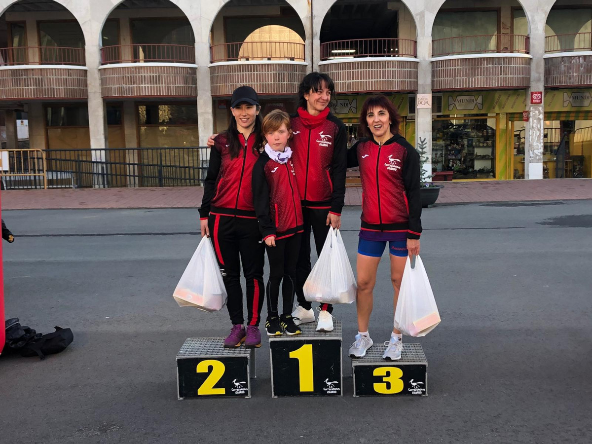 Podium femenino