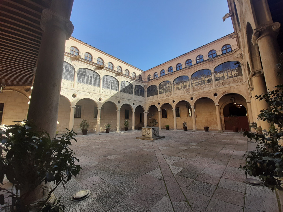 Patio del Palacio de los Guzmanes