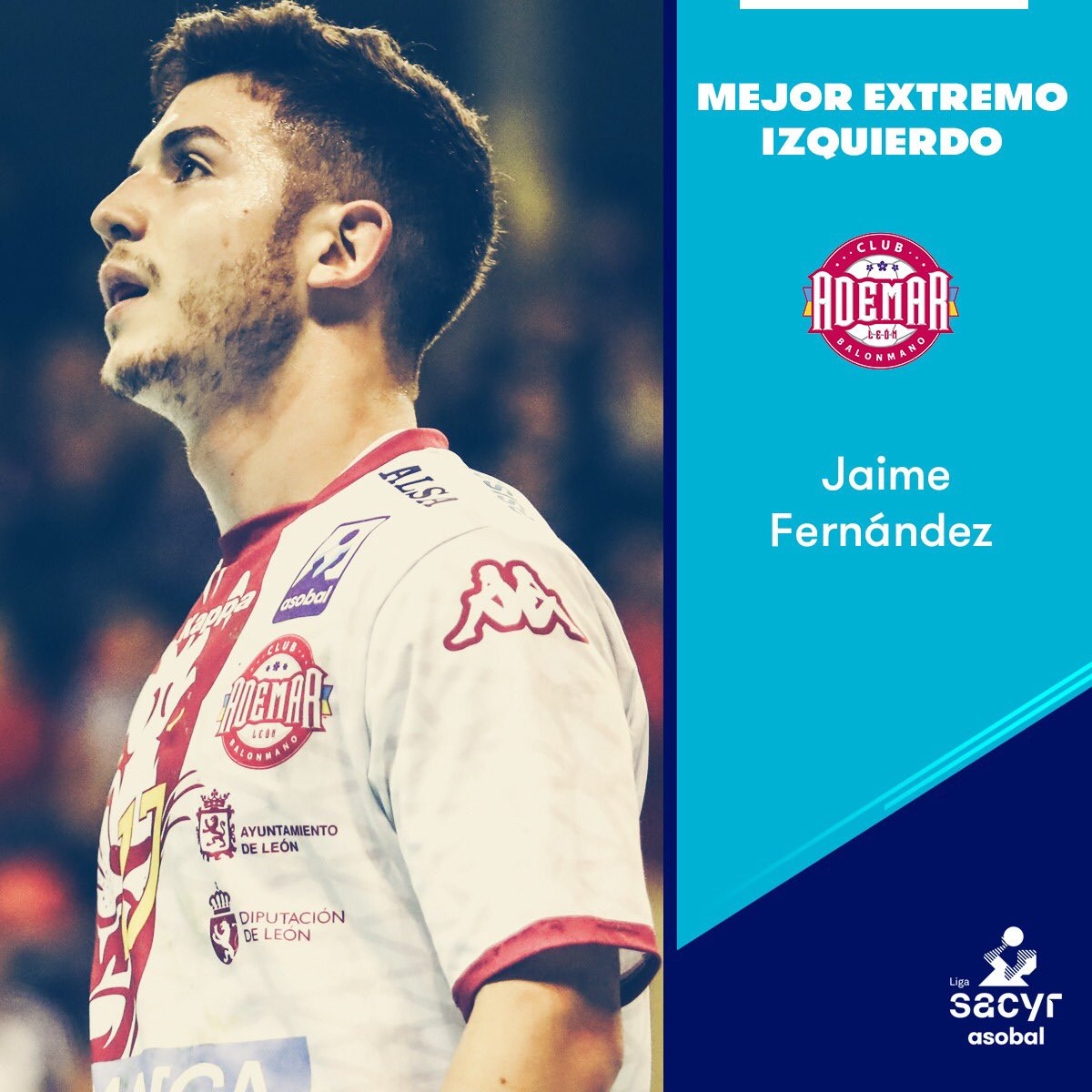 Jaime mejor jugador balonmano