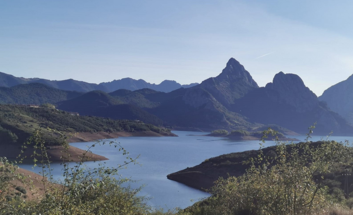 Embalse de riaño agosto 2020