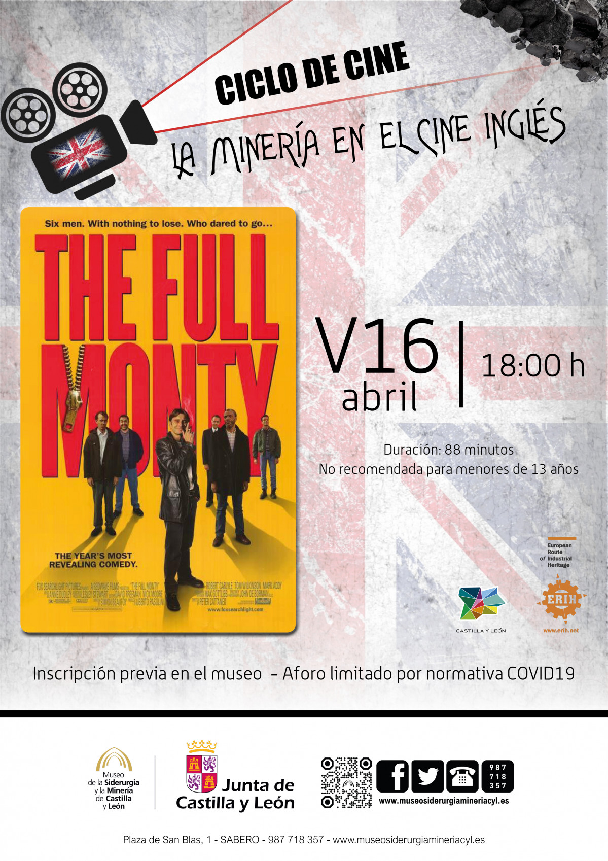 Ciclo de cine La mineru00eda en el cine ingles   abril