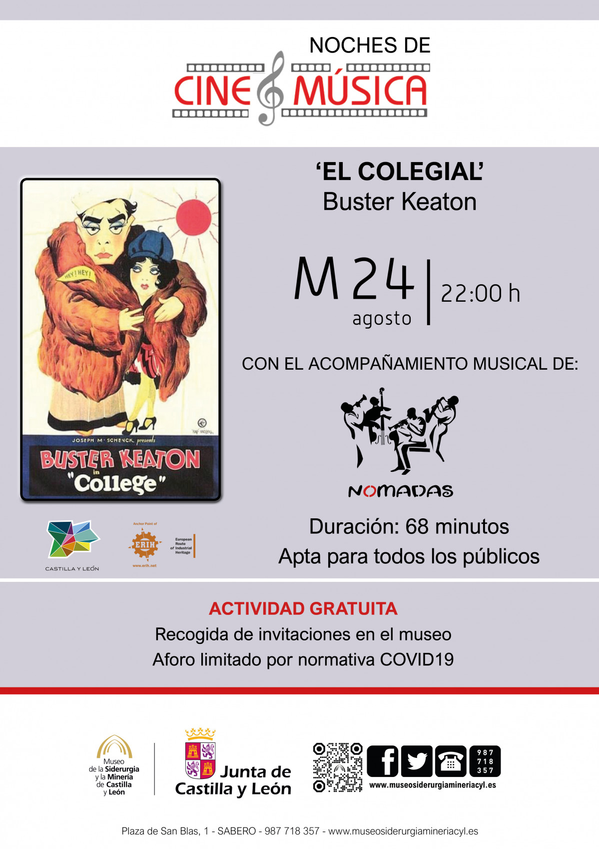 Noches de cine y música. El Colegial