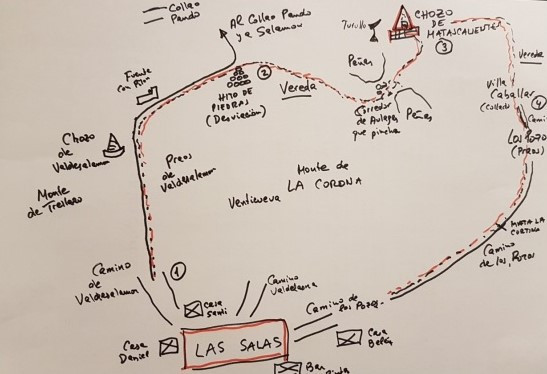 Las salas ruta 1