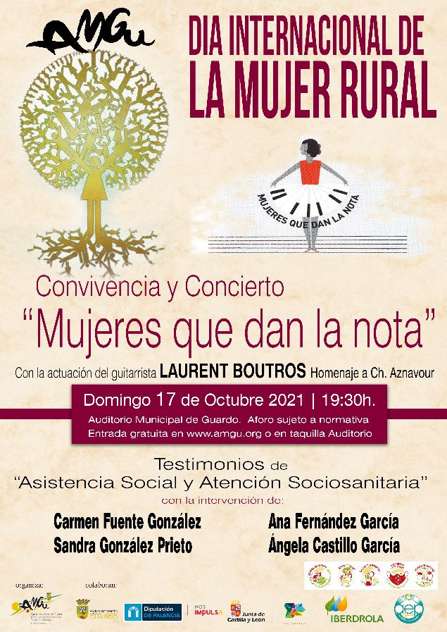 AMGU. Cartel Día de la Mujer Rural