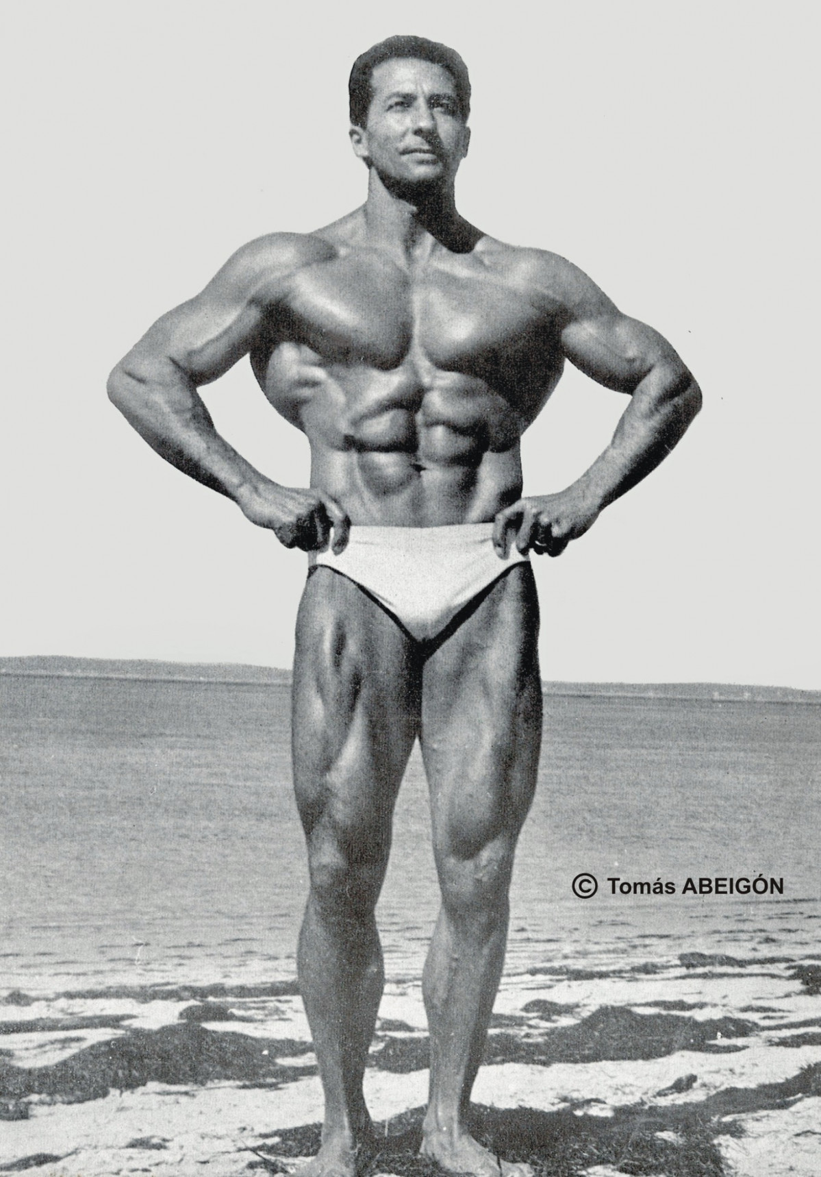 1 Juan FERRERO el atleta castellano leonés que se se proclamó el primer Mr. Universo Profesional NABBA de la historia en 1952