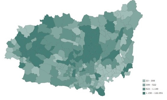 Mapa provin leon 2021