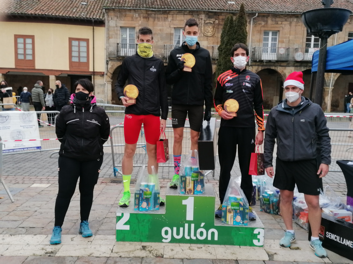 CARRERA POPULAR 1. GANADORES ABSOLUTA CATEGORÍA MASCULINA