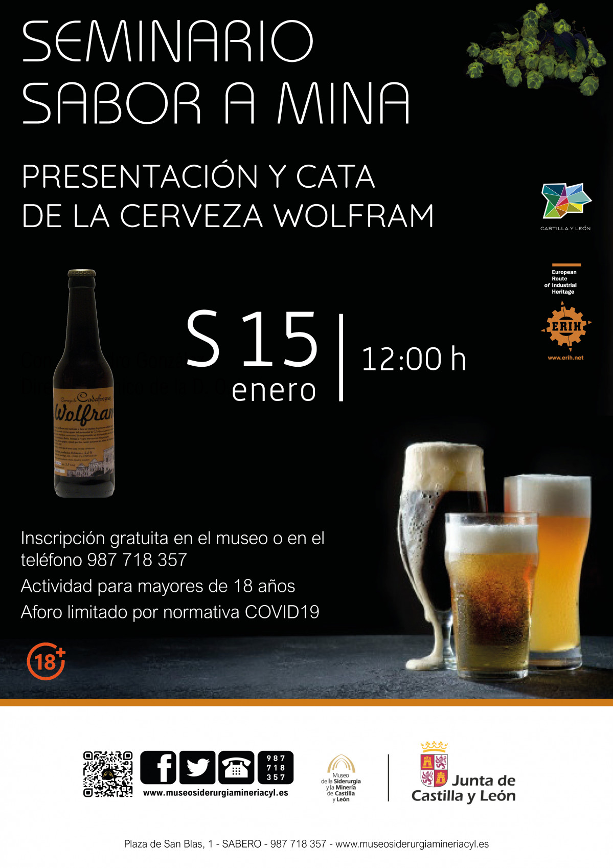 Sabor a mina. Cerveza Wolfram