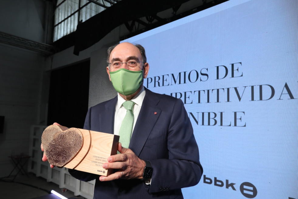 Ignacio Sánchez Galán recoge premio