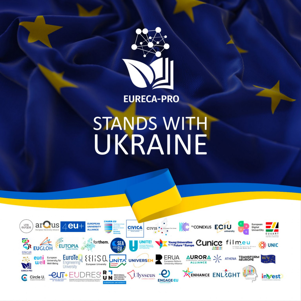 Las Alianzas Universitarias Europeas condenan la agresiu00f3n a Ucrania
