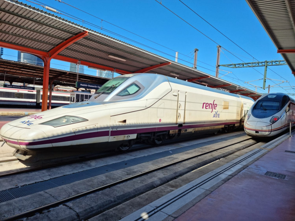 AVE tren Madrid chamartin