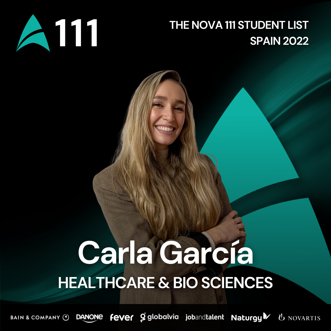 Carla García Carrancio en la lista Nova 111
