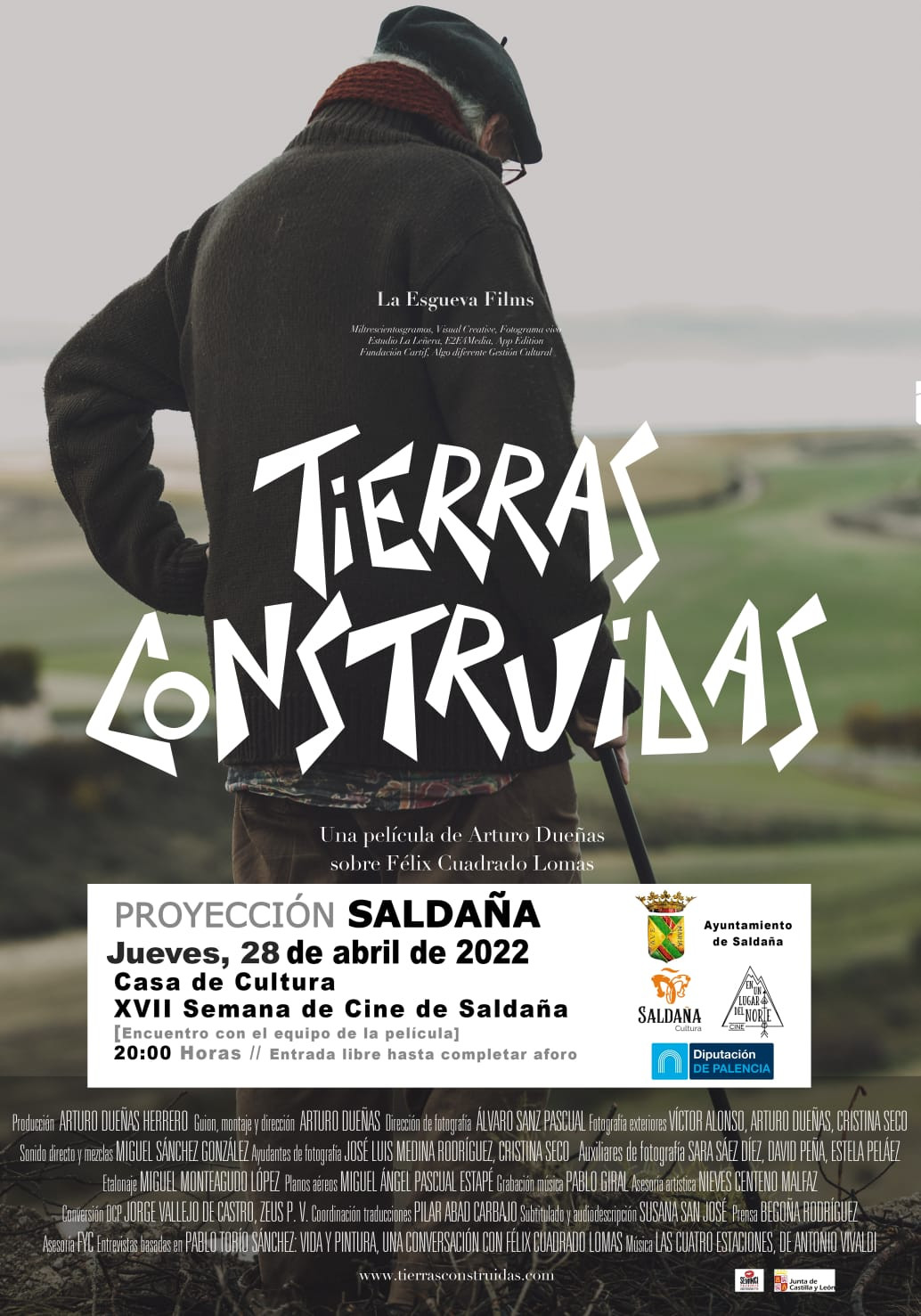 CARTEL TIERRAS CONSTRUIDAS