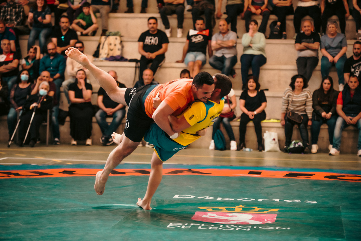 Liga de equipos lucha leonesa Adrian Baena 2022 18