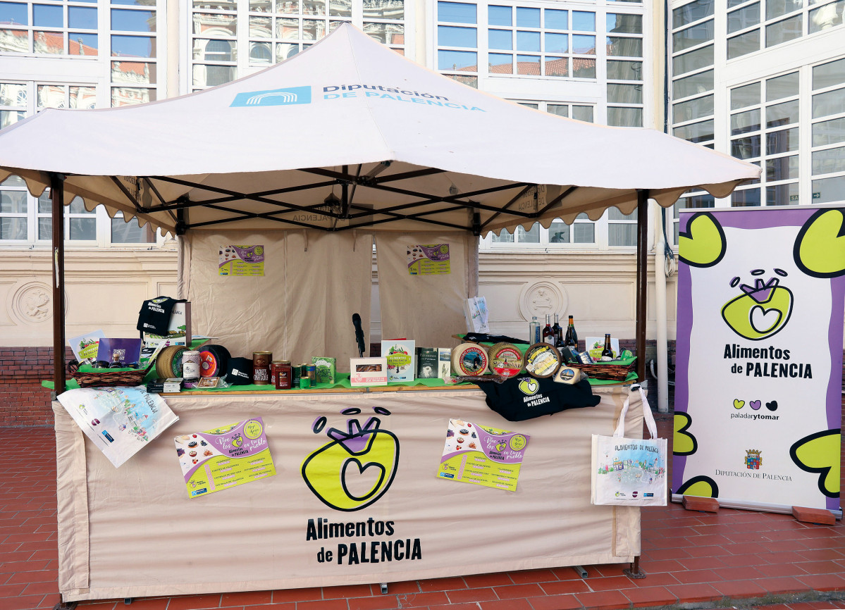 Expositor Alimentos de Palencia en Diputación bj