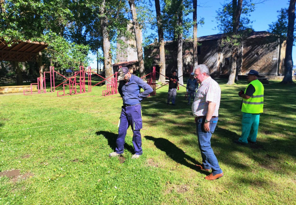 LA FEDERACIÓN INSPECCIONA EL TERRENO EN CAMPOSAGRADO