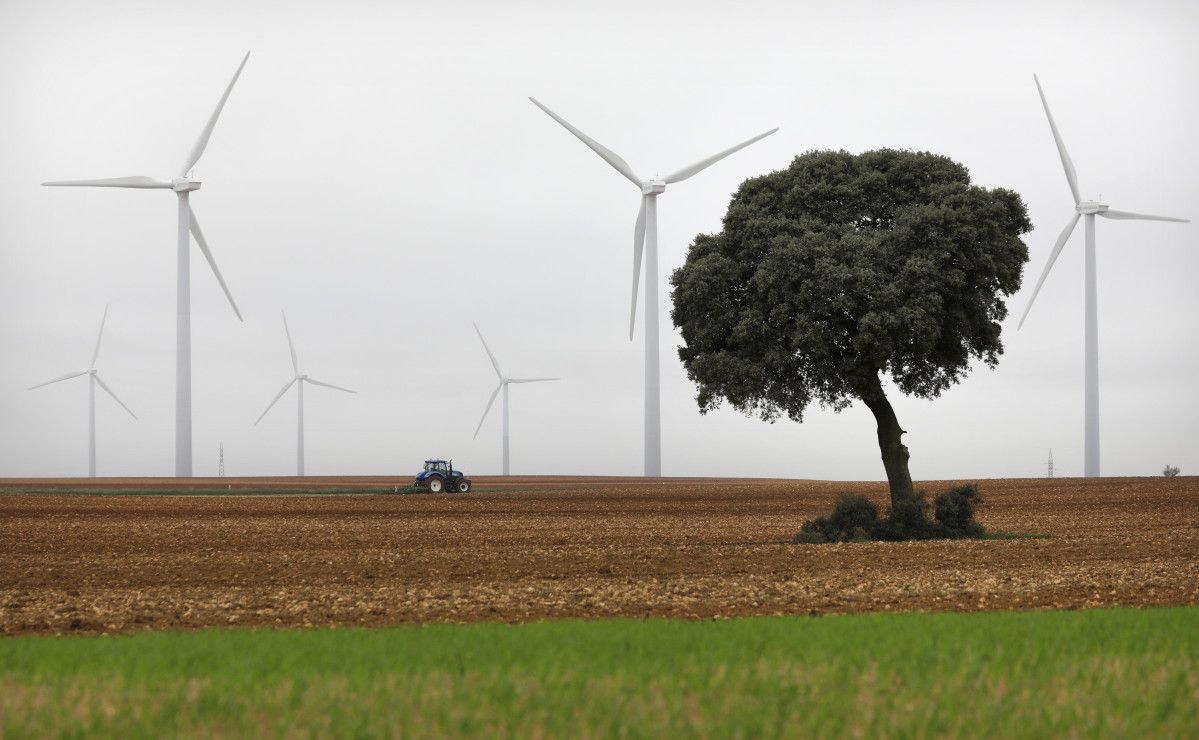 Parque eólico de Iberdrola en Castilla y León