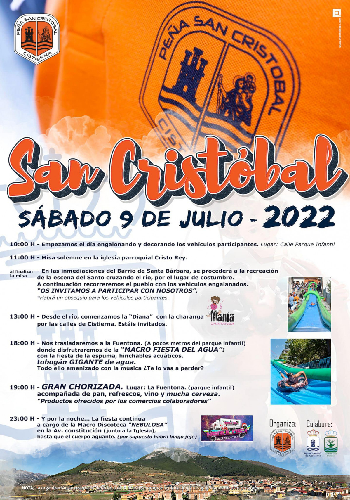 San cristobal cistierna 2022