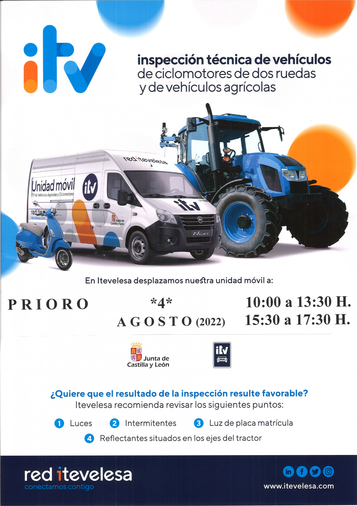 Itv prioro vehiculos agricolas