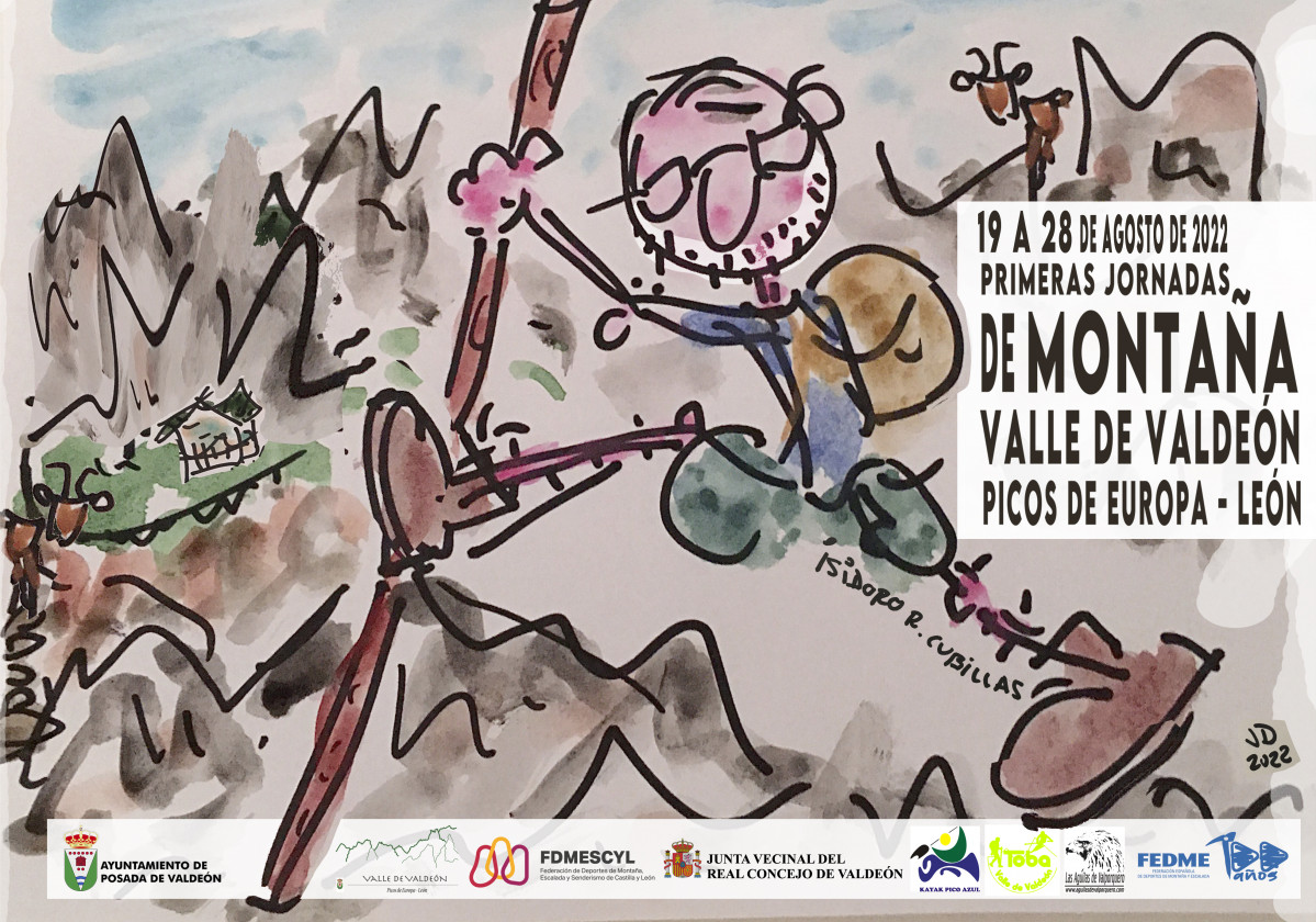 CARTEL I JORNADAS MONTANÞA EN VALDEÓN