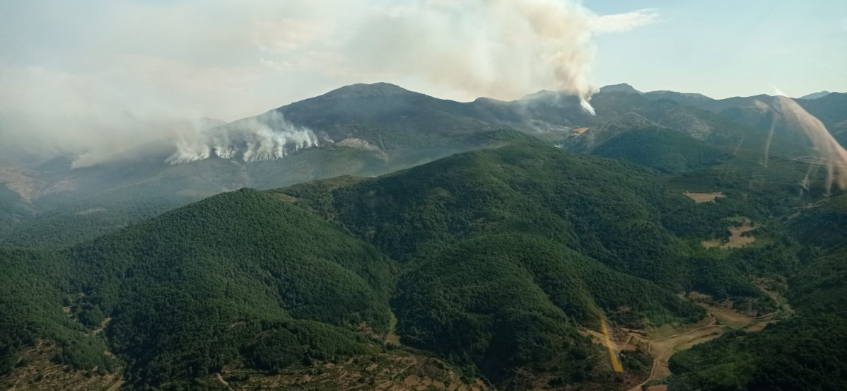 Incendio valverde de la sierra BRIF TABUYO 1()