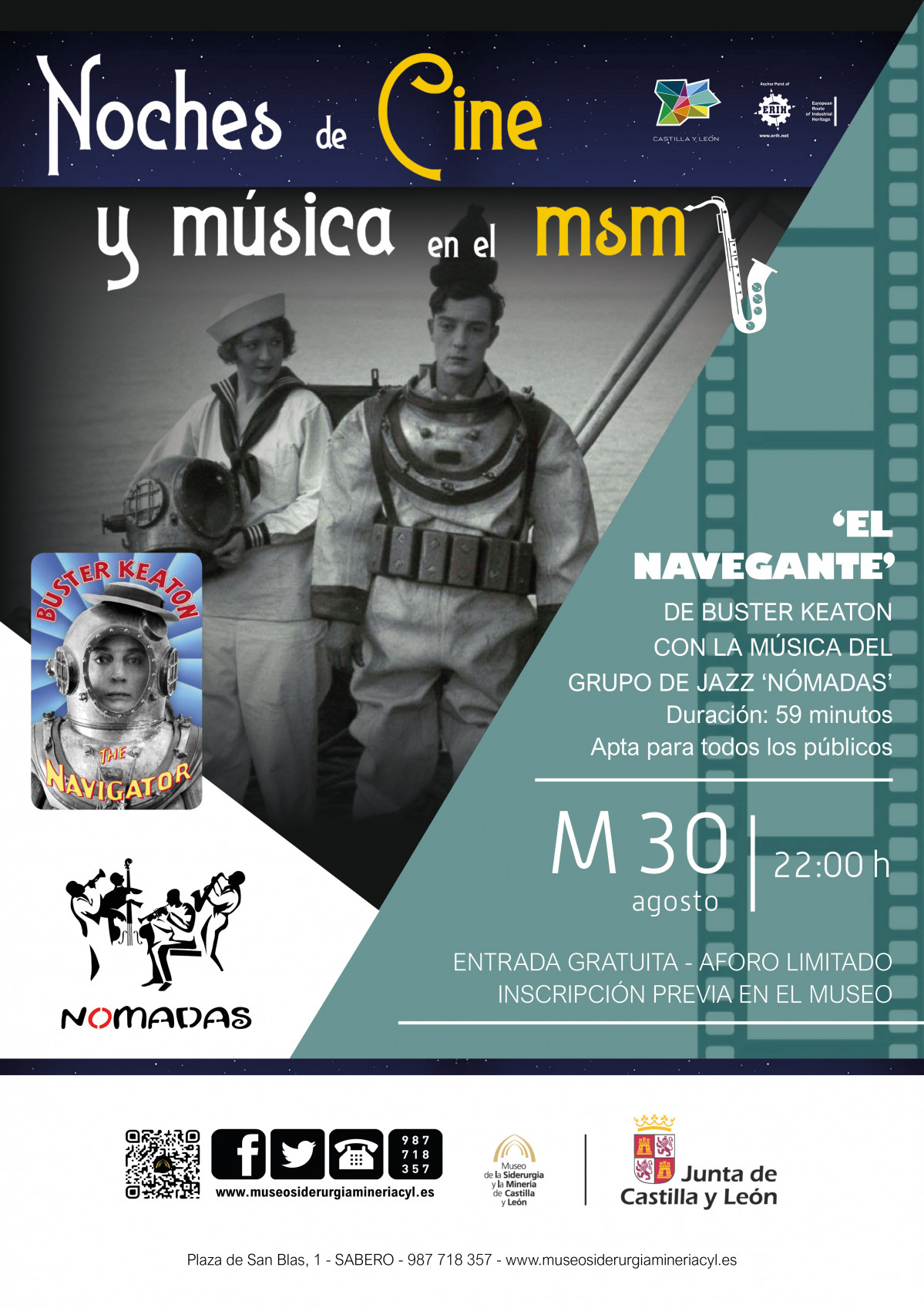 Noches de cine y mu00fasica. El navegante