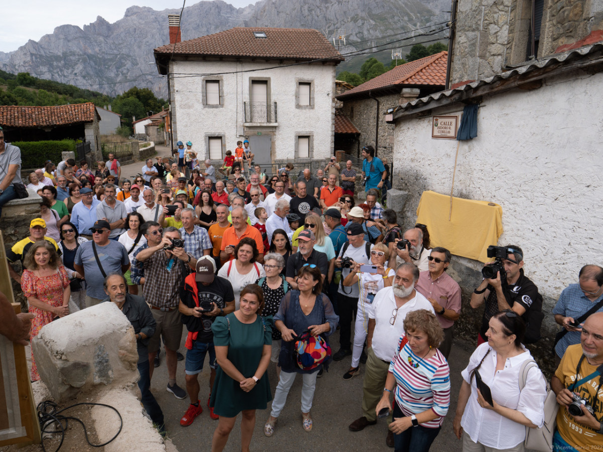 Inauguración calle isidoro rodriguez