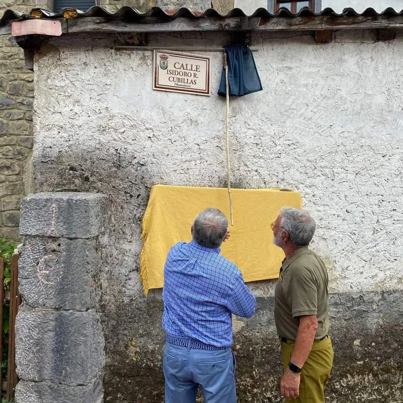 Calle isidoro rodriguez cubillas homenaje