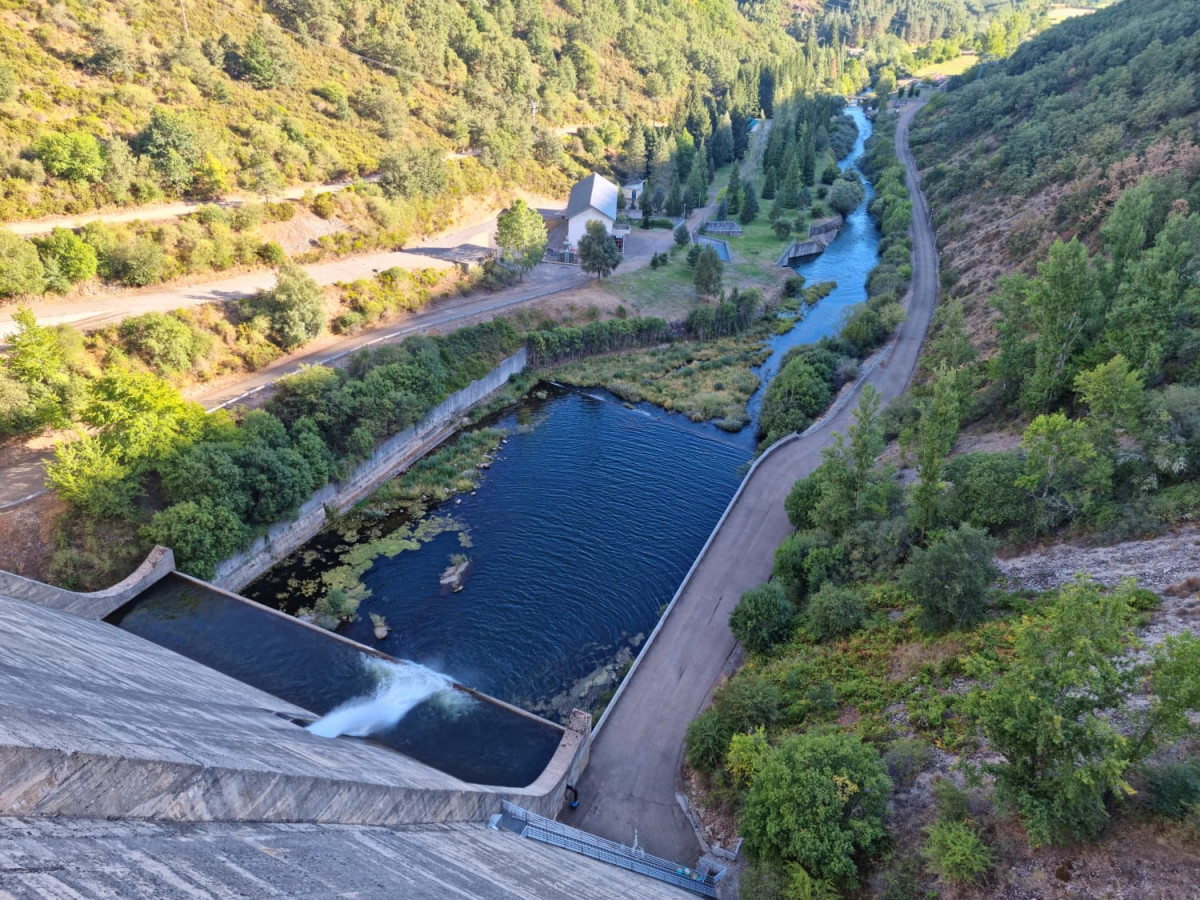 Embalse del porma agosto 2022