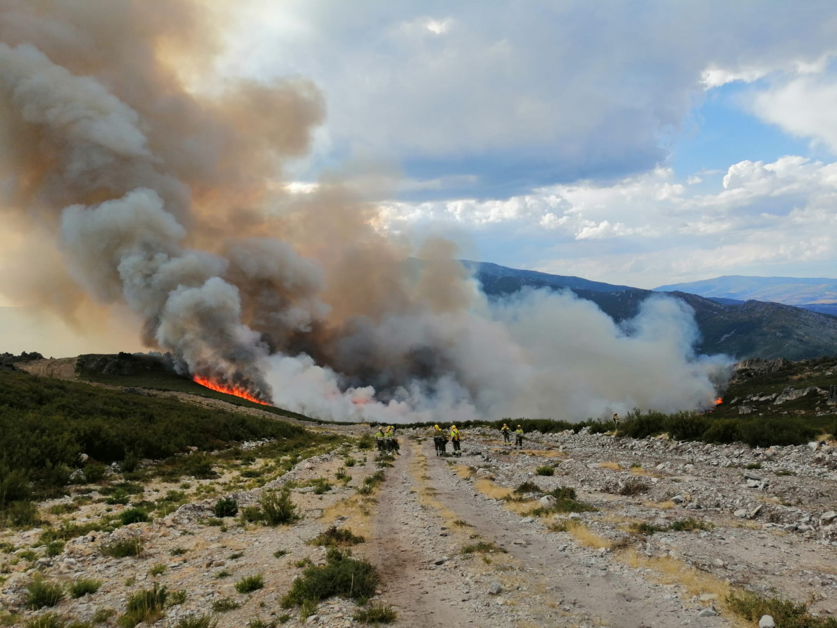 Incendio teleno