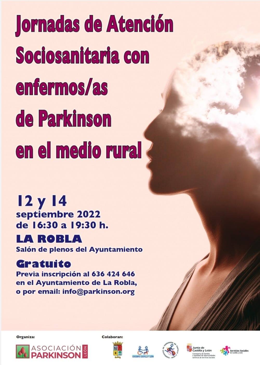 Cartel jornadas atencion sociosanitaria