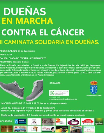 Cartelcarrera contra el cancer dueu00f1as