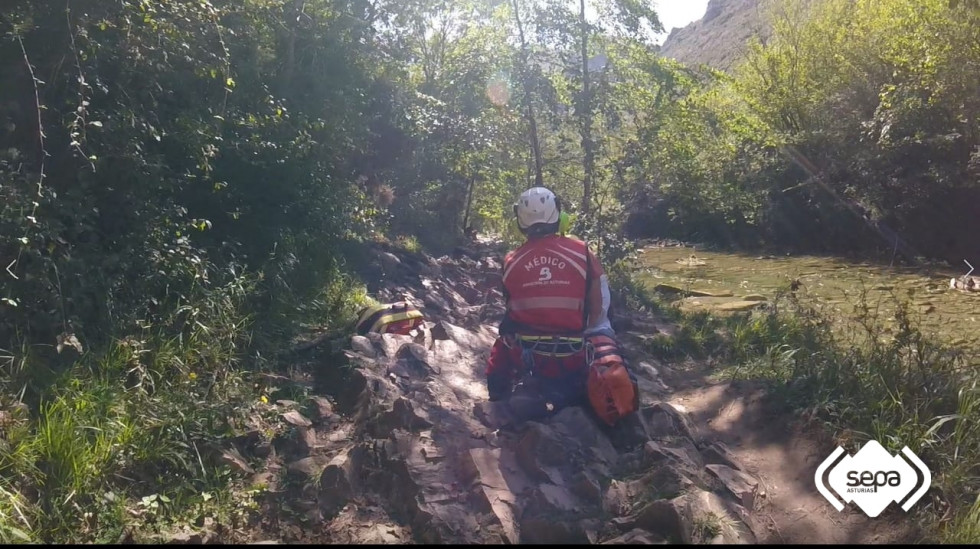 2022.09.21 Rescate Olla San Vicente Cangas Onís 2