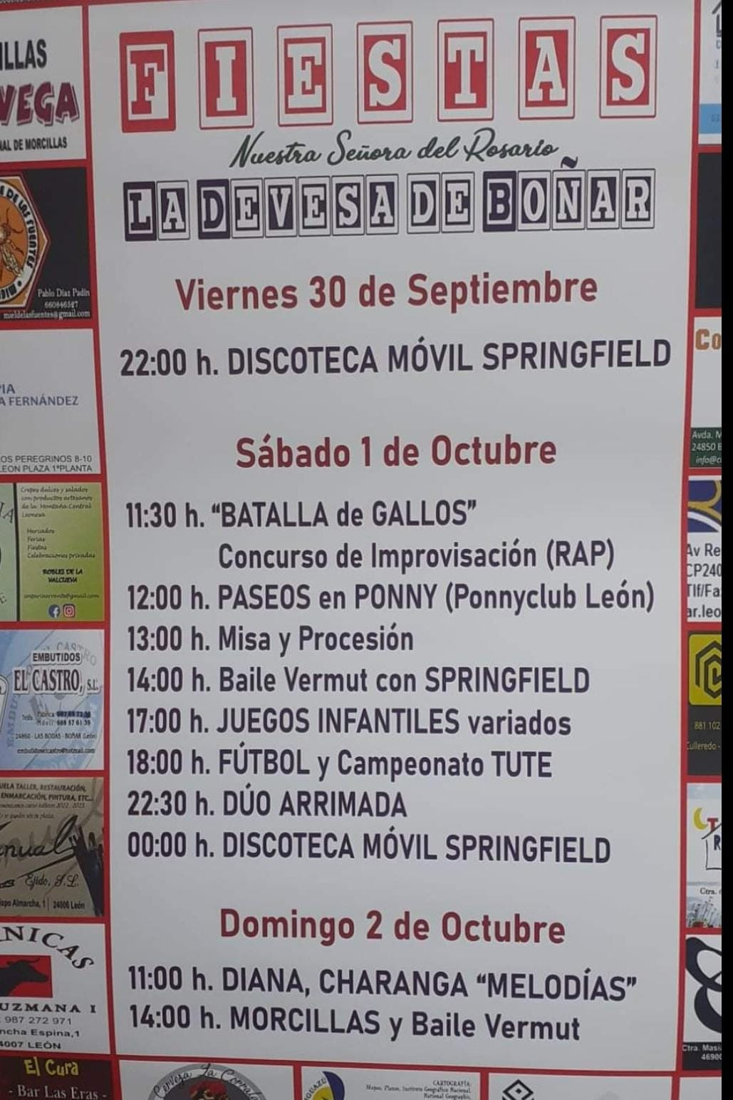 Fiestas la devesa de bou00f1ar