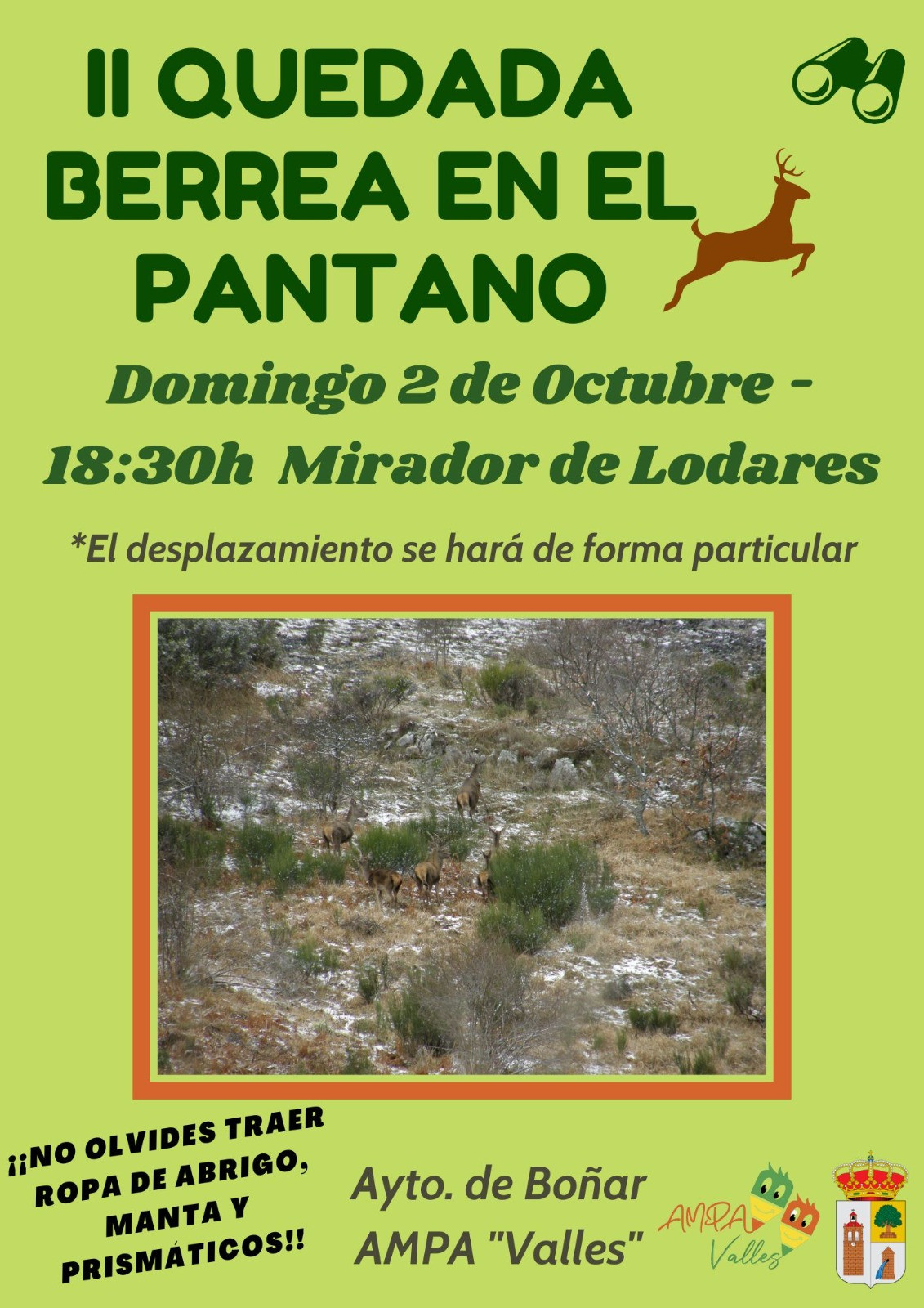 Cartel II Quedada berrea en el pantano