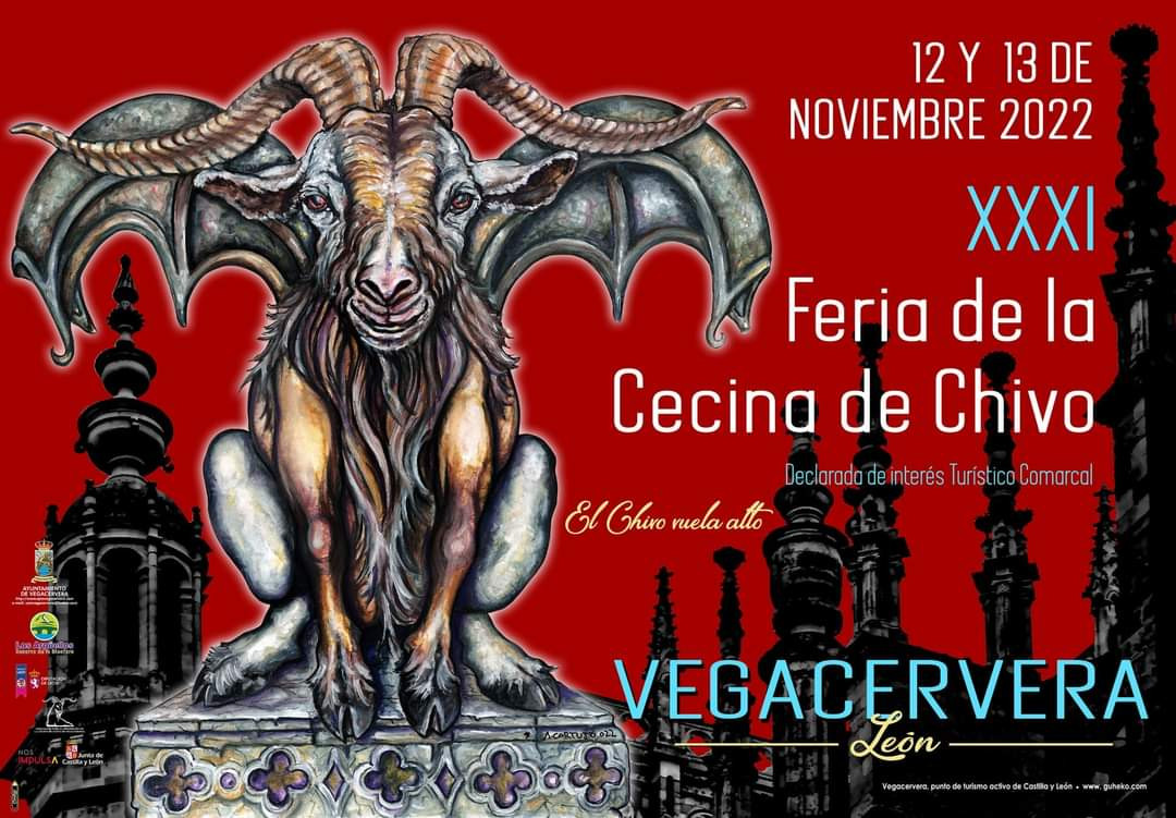 Cartel oficial Feria de la Cecina de Chivo 2022