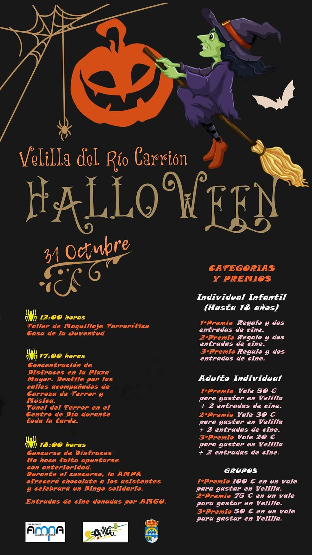 Cartel halloween velilla