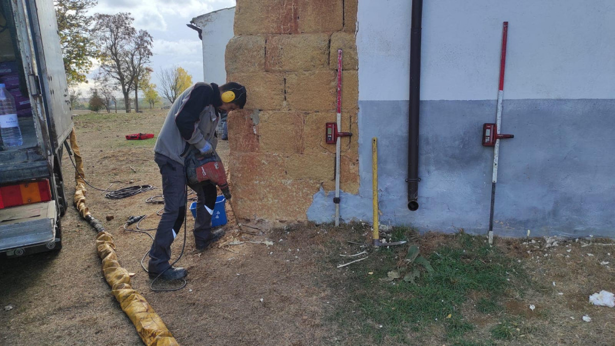 Obras Ermita de Yecla