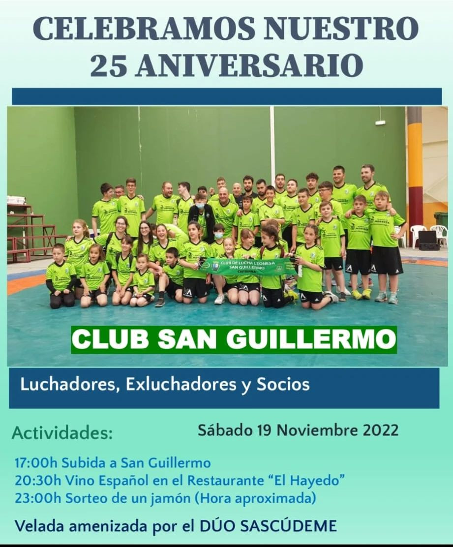 25 aniversario club san guillermo lucha leonesa