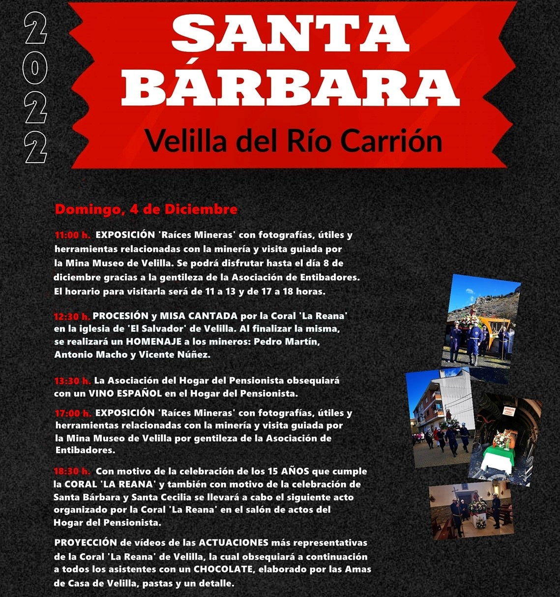 Cartel santa barbara velilla