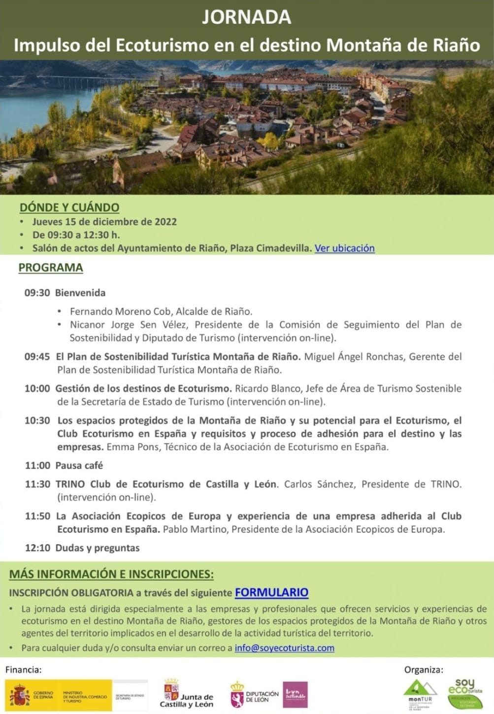 Jornada ecoturismo riaño