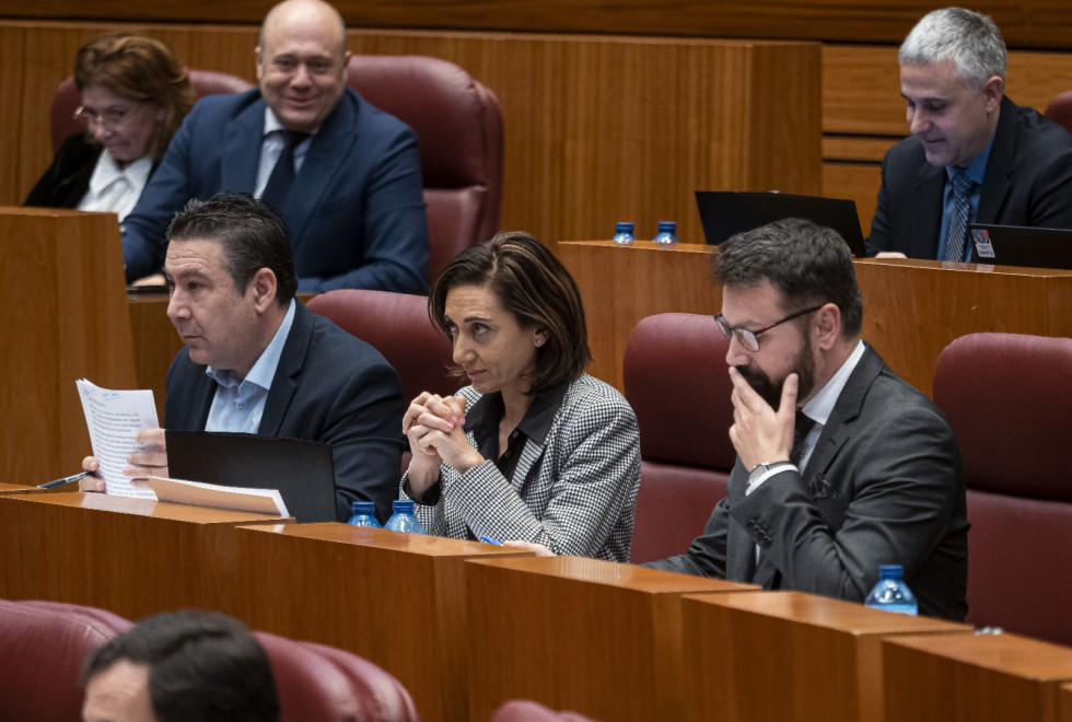 Los tres procuradores de UPL en las CCyL