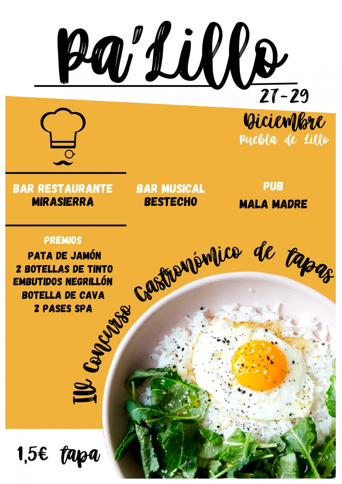 Concurso de tapas puebla de lillo