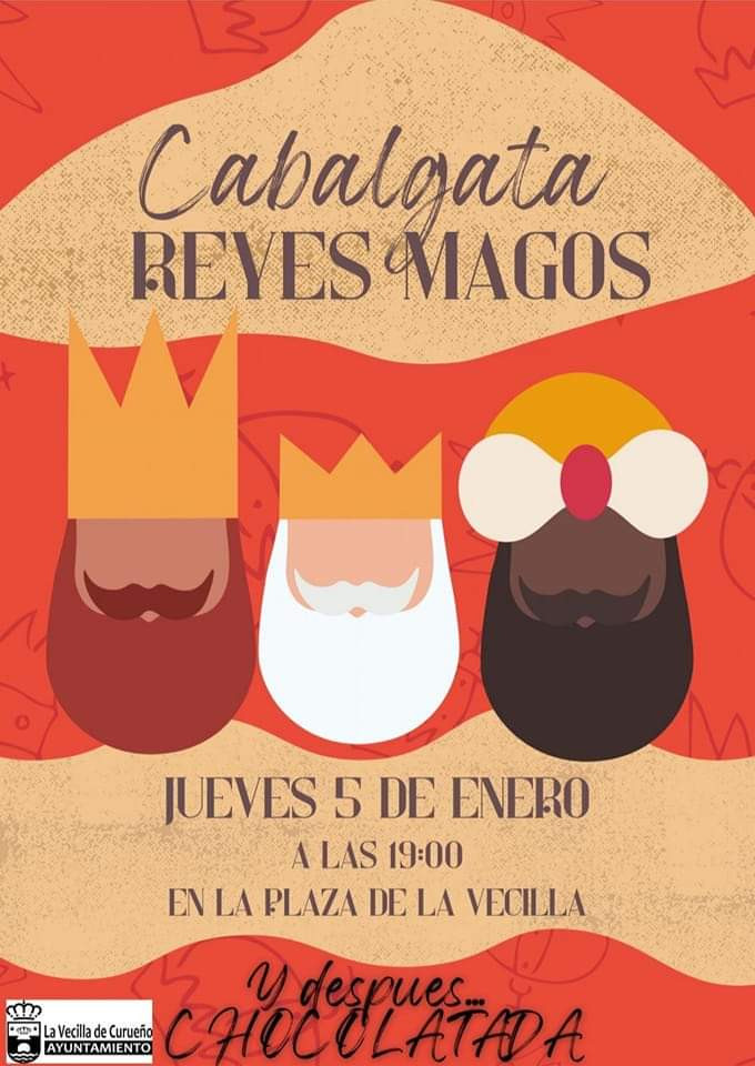 Cartel cabalgata reyes la vecilla