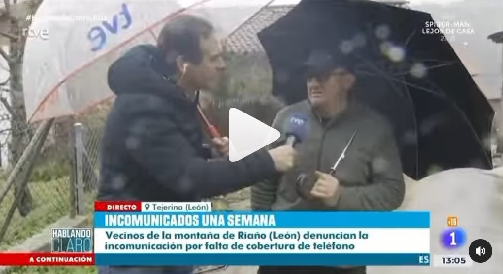 Tejerina televisiu00f3n denuncia