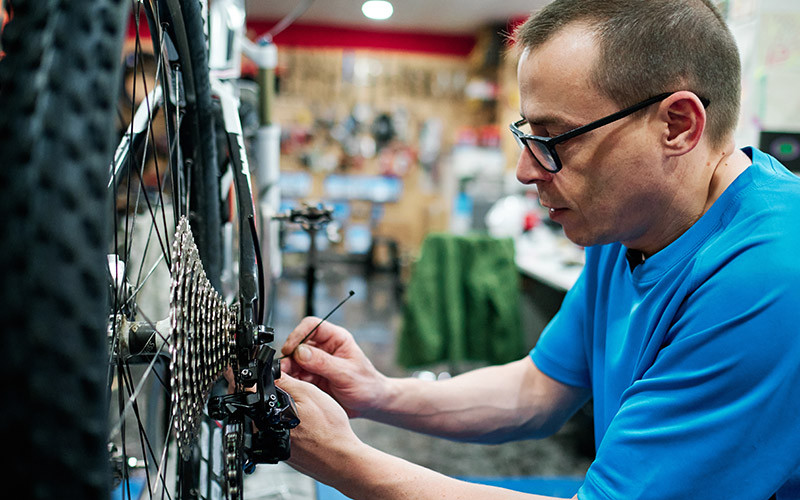 Reparar bicicleta