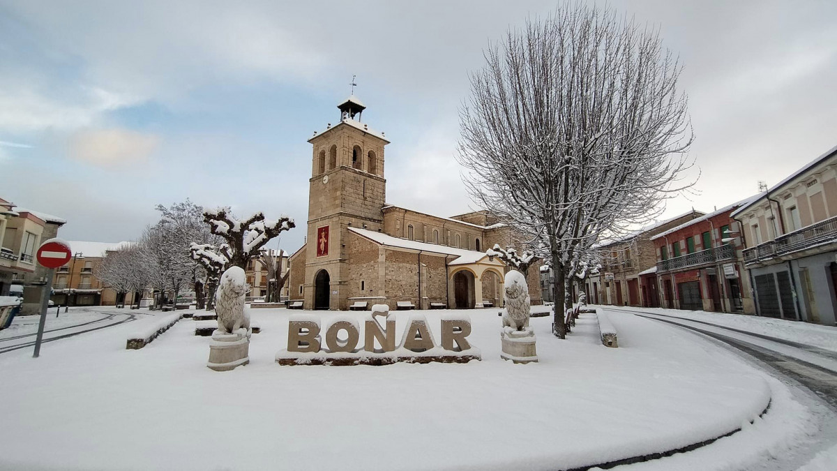 Boñar nieve enero 2023 yaiza gomez fernandez