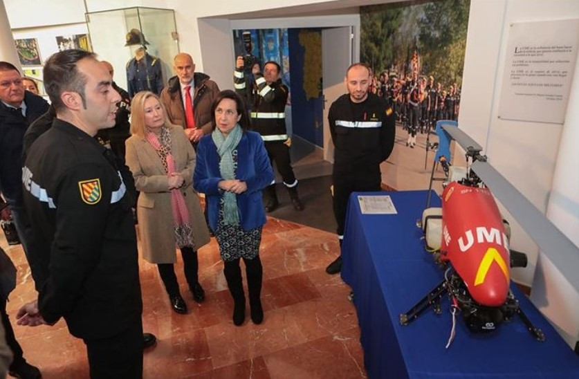 Unidad drones de la ume ministerio defensa