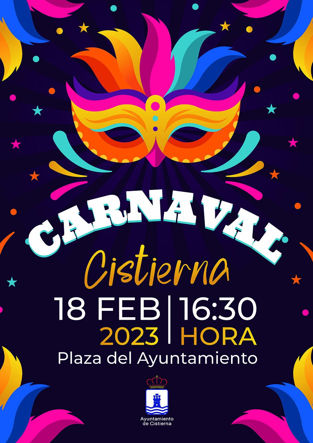 Cartel carnaval 2023 cistierna