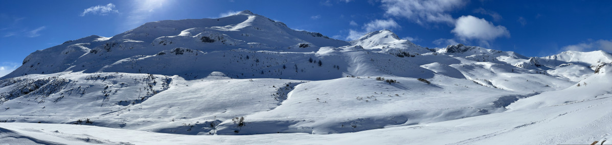 Periu00f3dico panoramica del circuito de Mushing